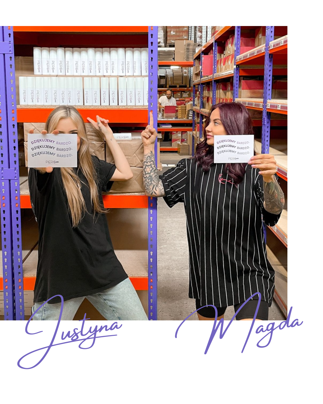 Justyna und Magda – Lager